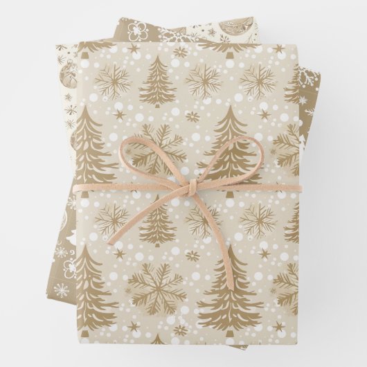 ニュートラルタンフェスティバルクリスマスイメージ ラッピングペーパーシート (インサイチュ)
