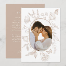 ニュートラルタンフローララインアートフローラバタフライフォト