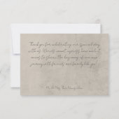 ニュートラルタンモダンワ結婚イル サンキューカード (裏面)