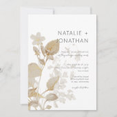 ニュートラルタンモダンワ結婚イル 招待状 (正面)