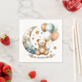 ニュートラルテディジェンダーリビールペーパーナプキン スタンダードカクテルナプキン (インサイチュ)