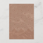 ニュートラルテラコッタクレイマーブルエンクロージャカード エンクロージャーカード (裏面)