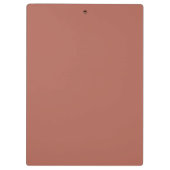 ニュートラルテラコッタ |スクリプトグラデーションを含むストライプ クリップボード (裏面)