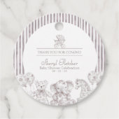 ニュートラルトイレベビーシャワー フェイバータグ (正面)