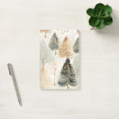 ニュートラルトーンズ魅惑的なクリスマス魔法 ポストイット (オフィス)