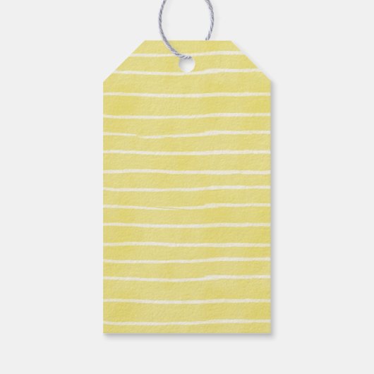 ニュートラルハッピーエレファントベビーシャワーウィーギフトラベル ギフトタグ (裏面)