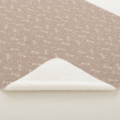 ニュートラルハロウィーンのスケルトンパターン シェルパブランケット (3/4)