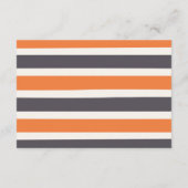 ニュートラルハロウィーン赤ちゃんシャワーベビー エンクロージャーカード (裏面)