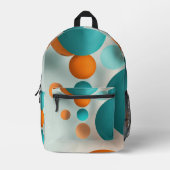 ニュートラルバブル プリントバックパック (正面)