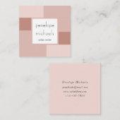 ニュートラルバラグリッド スクエア名刺 (正面/裏面)