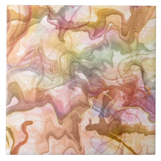 ニュートラルパターンホームデコールセラミックタイル タイル (正面)