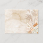 ニュートラルパンパスブックベビーカード エンクロージャーカード (裏面)