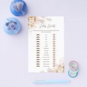 ニュートラルパンパベビートレイトゲームフライヤー チラシ (シングル)