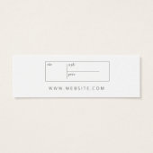 ニュートラルビジネス服サンキューラベルつるラベル (裏面)