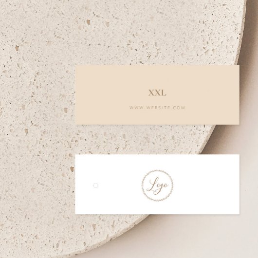 ニュートラルビジネス服ロゴラベルつるラベル