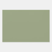 ニュートラルピンクシルバーグリーンパステルシェード ラッピングペーパーシート (正面3)