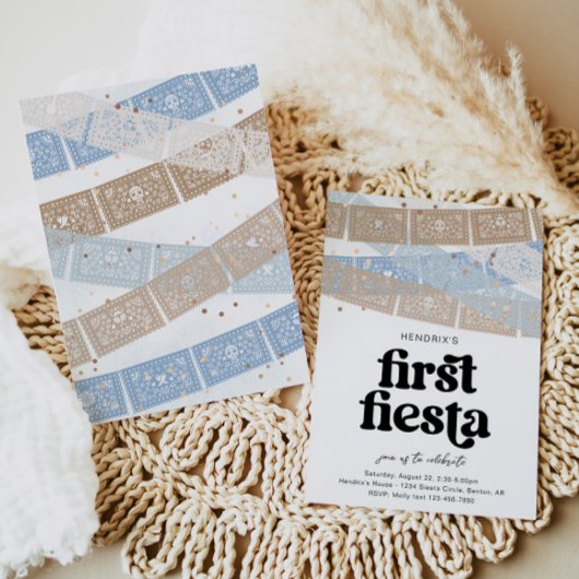 ニュートラルファーストフィエスタ誕生日招待状 招待状