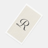 ニュートラルフェイクバーラップオフ白モノグラムの (コーナー)