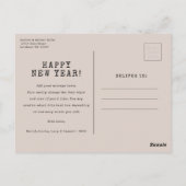 ニュートラルフォトホリデーポストカード ポストカード (裏面)