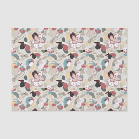 ニュートラルフローラウィンターマグノリア 薄葉紙 (正面)