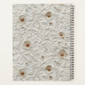 ニュートラルフローラツールレザーモノグラム名 プランナー手帳 (裏面)