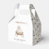 ニュートラルフローラボホベイビーシャワー愛用ボックス フェイバーボックス (正面サイド)