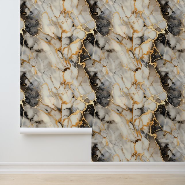 ニュートラルブラウン金ゴールドメタリックルック 壁紙 (アプリケーション)