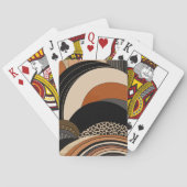 ニュートラルブラックオレンジボモダンホ トランプ (裏面)