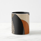 ニュートラルブラックオレンジボモダンホ マグカップ (中央)