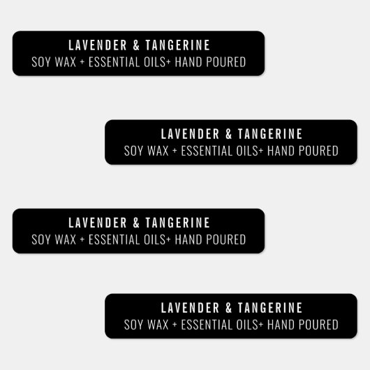 ニュートラルブラックキャンドル不正開封防止シールラベル ラベル (グループ)