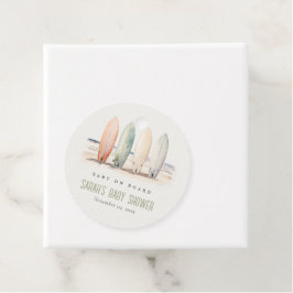 ニュートラルベビーオンボードサーフボードベビーシャワー フェイバータグ