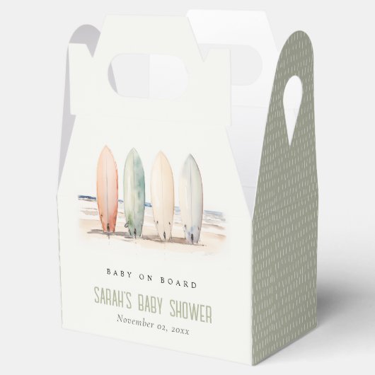 ニュートラルベビーオンボードサーフボードベビーシャワー フェイバーボックス (オープン)