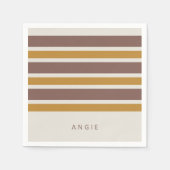 ニュートラルベビーシャワーカクテル スタンダードカクテルナプキン (正面)