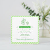 ニュートラルベビーシャワー告知招待状カード 招待状 (スタンド正面)