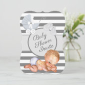 ニュートラルベビーシャワー 招待状 (スタンド正面)