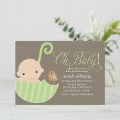 ニュートラルベビーシャワー 招待状 (スタンド正面)