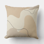 ニュートラルベージュカラーの組み合わせ クッション (正面)
