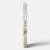ニュートラルベージュフラワーモチーフiPhone 13ケース Case-Mate iPhoneケース (裏面 / 左)