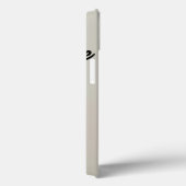 ニュートラルベージュフラワーモチーフiPhone 13ケース Case-Mate iPhoneケース (裏面 / 右)