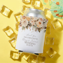 ニュートラルベージュフローラルボタニカルウェディングブラウン