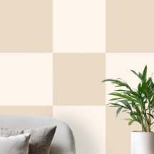 ニュートラルベージュ市松模様に