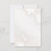 ニュートラルボウクラウドナイン赤ちゃんシャワー サンキューカード (裏面)