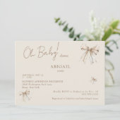 ニュートラルボウズOhベビーシャワー招待状 招待状 (スタンド正面)