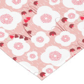 ニュートラルボタニカル – ポピズピンク ロングテーブルランナー (コーナー)