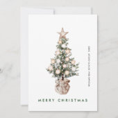 ニュートラルボヘミアンクリスマスツ企業のリー シーズンカード (正面)