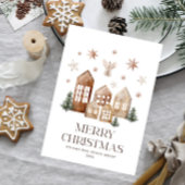 ニュートラルボヘミアンクリスマス組成企業の物 シーズンカード