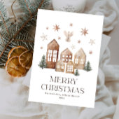 ニュートラルボヘミアンクリスマス組成企業の物 シーズンカード