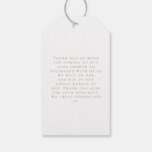 ニュートラルボホベビーブランチサンキュー ギフトタグ (裏面)