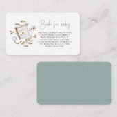ニュートラルボホベビーブランチベビーエンクロージャ用ブックス エンクロージャーカード (正面/裏面)