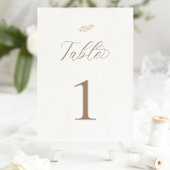 ニュートラルボホベビーブランチ招待状テーブル番号 テーブルナンバー